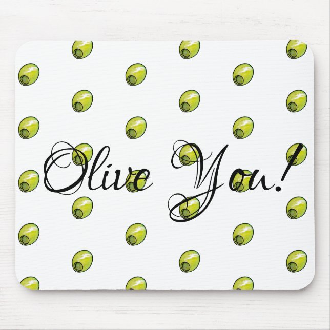 Olive Mouse Mat (Front)