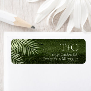 Olive Oasis Palm Leaves ID1324