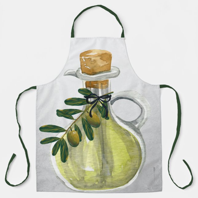 Olive Oil  Apron (Front)