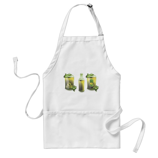 Olive Oil EVOO For Chefs Standard Apron (Front)