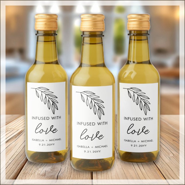 Olive Oil Wedding Favour Labels (Creator Uploaded)