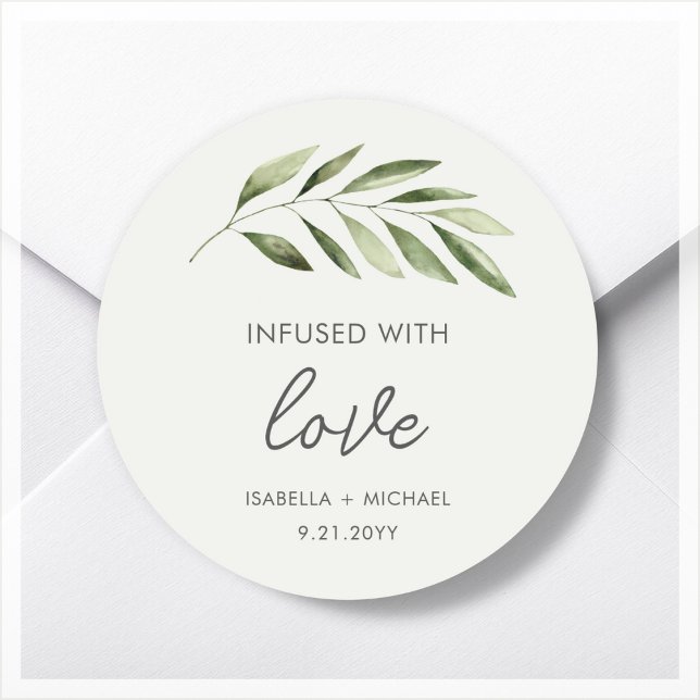 Olive Oil Wedding Favour Labels (Creator Uploaded)