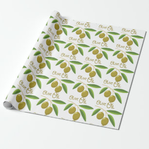 Olive Oil Wrapping Paper