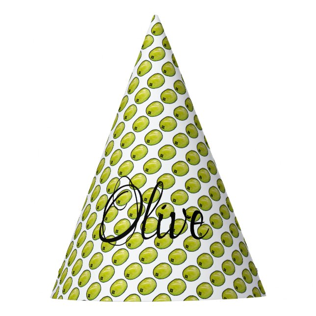 Olive Party Hat (Front)