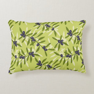 Olive Pattern Decorative Cushion