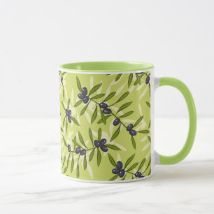 Olive Pattern Mug