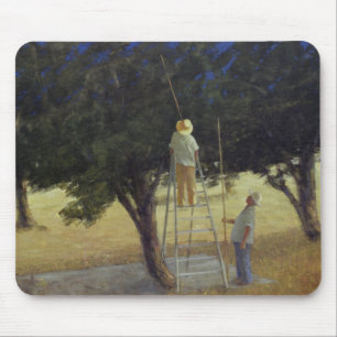 Olive Pickers 1985 Mouse Mat