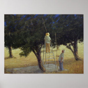 Olive Pickers 1985 Poster