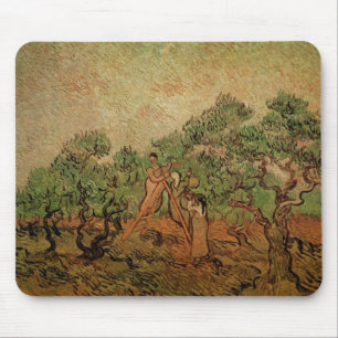 Olive Picking by Vincent van Gogh Mouse Mat