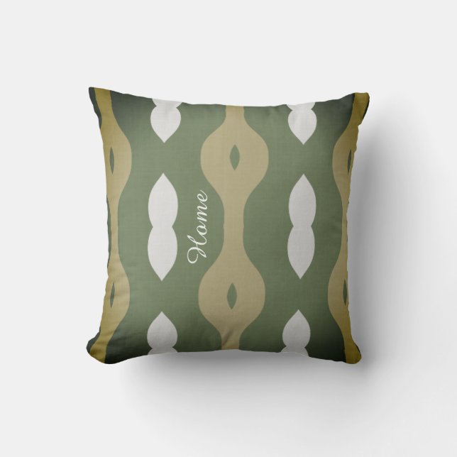 Olive Rhythm Nordic Atelier  Cushion (Front)
