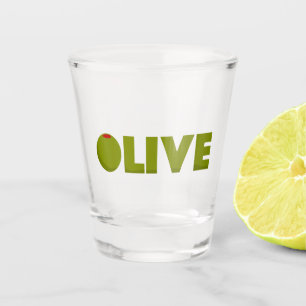 Olive Shot Glass