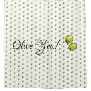 Olive Shower Curtain