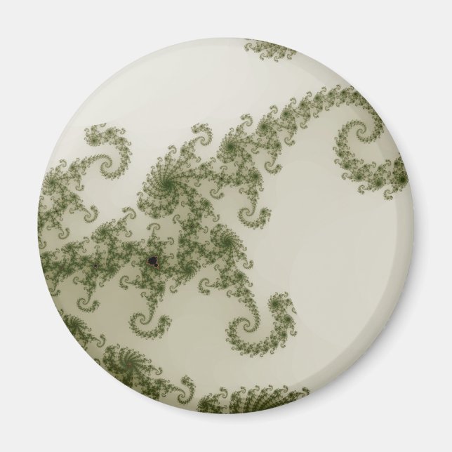 Olive Smoke Magnet (Front)