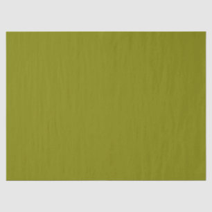 Olive Solid Colour Tissue Paper