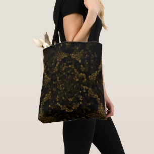 Olive Stained Glass Butterfly Tote Bag