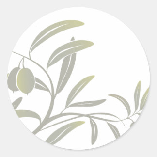 olive sticker plain