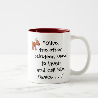 "Olive, the Other Reindeer" Mug