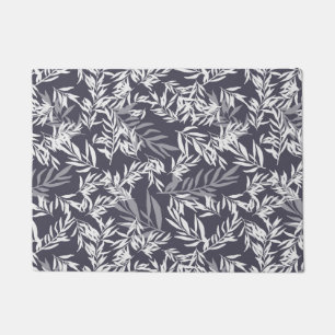 Olive tree - dark blue doormat