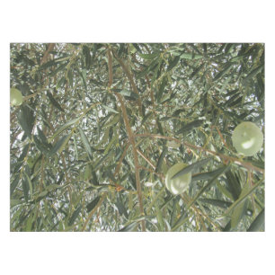 Olive Tree Leaves Tablecloth