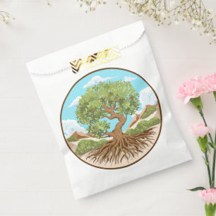 Olive tree Peace symbol in a free Palestine Land Favour Bags