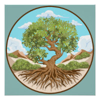 Olive tree Peace symbol in a free Palestine Land