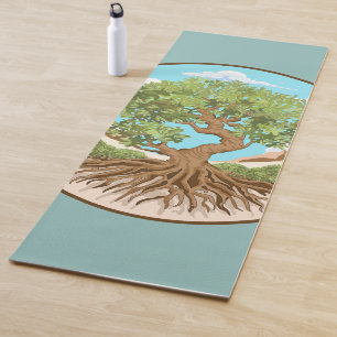 Olive tree Peace symbol in a free Palestine Land Yoga Mat