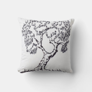 Olive Tree South of France Cushion