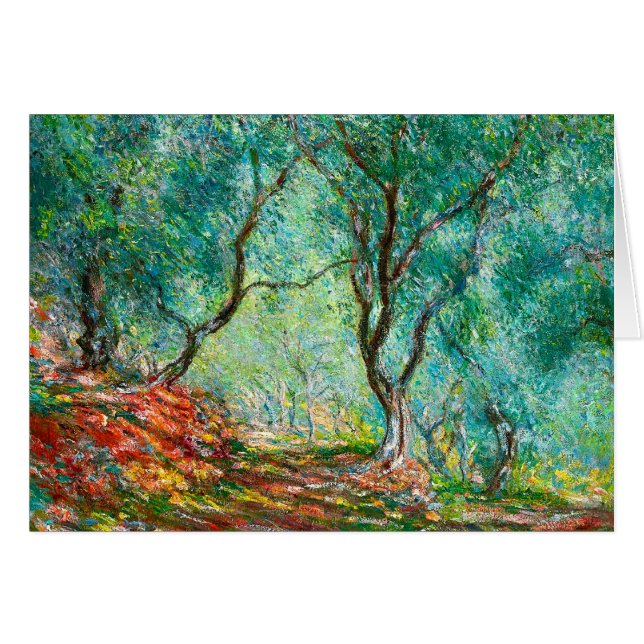 Olive Tree Wood in the Moreno Garden, 1884 (Front Horizontal)