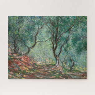 Olive Tree Wood in the Moreno Gardens (by Monet) Jigsaw Puzzle