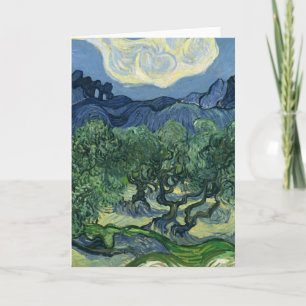 Olive Trees by Van Gogh Card