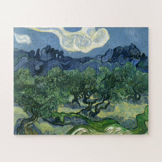 Olive Trees by Van Gogh Painting Art Jigsaw Puzzle
