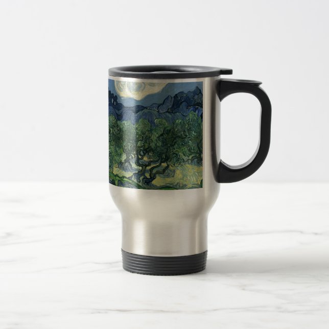 Olive Trees by Van Gogh Travel Mug (Right)