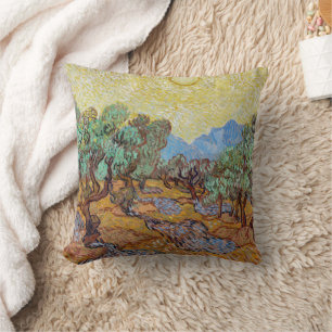 Olive Trees by Vincent van Gogh Cushion