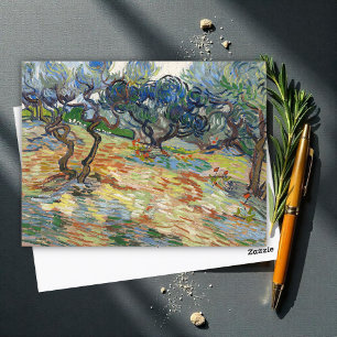 Olive Trees by Vincent Van Gogh Postcard