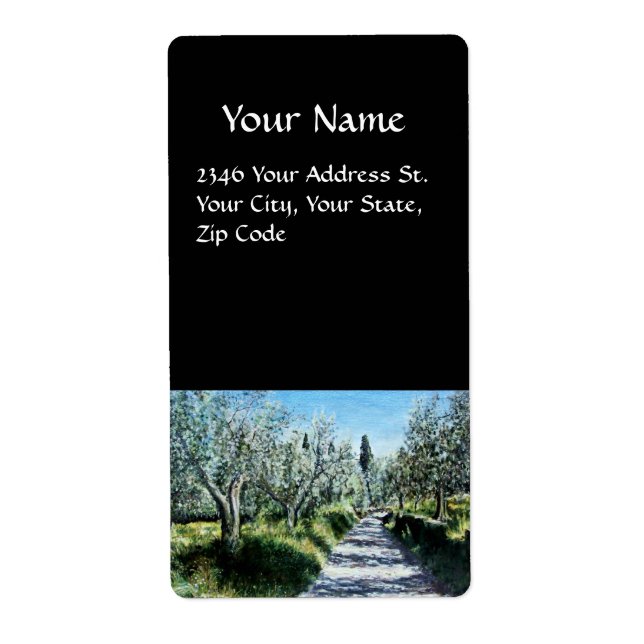 OLIVE TREES IN RIMAGGIO (Front)