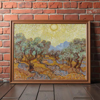 Olive Trees, Vincent van Gogh