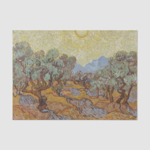 Olive Trees, Vincent van Gogh  Tissue Paper