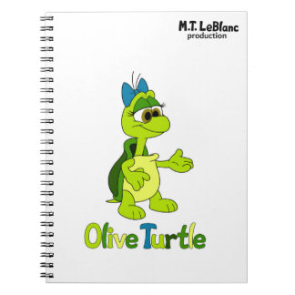 Olive Turtle Notebook