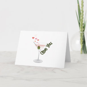 Olive You Card