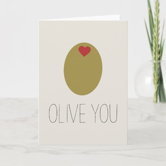 OLIVE YOU - CARD (Front)