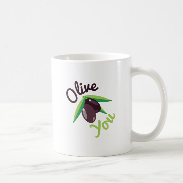 Olive You Coffee Mug (Right)