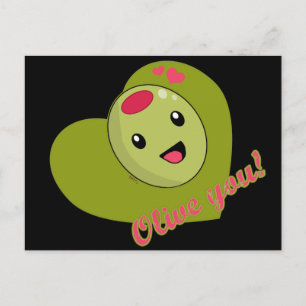 Olive you Postcard