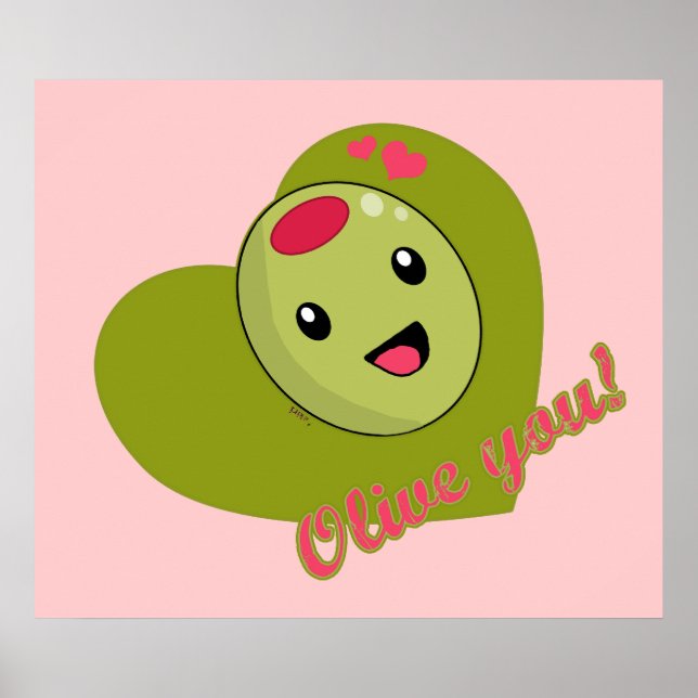 Olive you Print (Front)