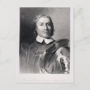 Oliver Cromwell , Lord Protector of England Postcard