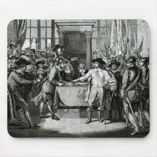Oliver Cromwell Mouse Mat (Front)