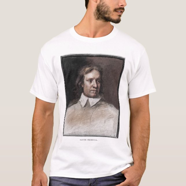 Oliver Cromwell Portrait T-Shirt (Front)