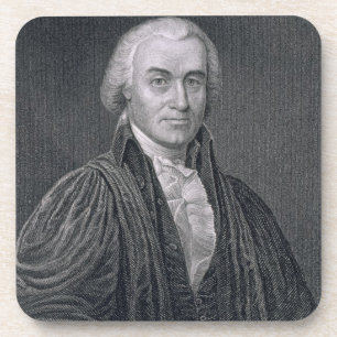 Oliver Ellsworth, engraved by E. Mackenzie (engrav Coaster