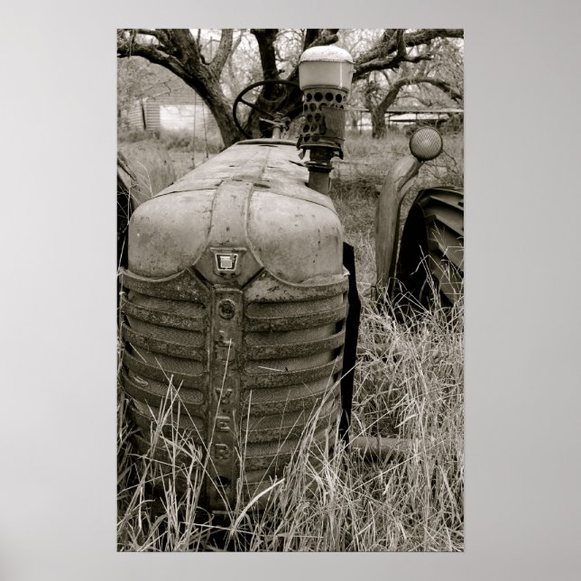 Oliver Farm Tractor Poster (Front)