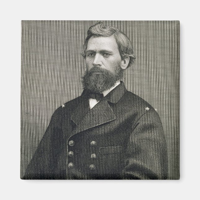 Oliver Otis Howard (1830-1909), engraved by Robert Magnet (Front)