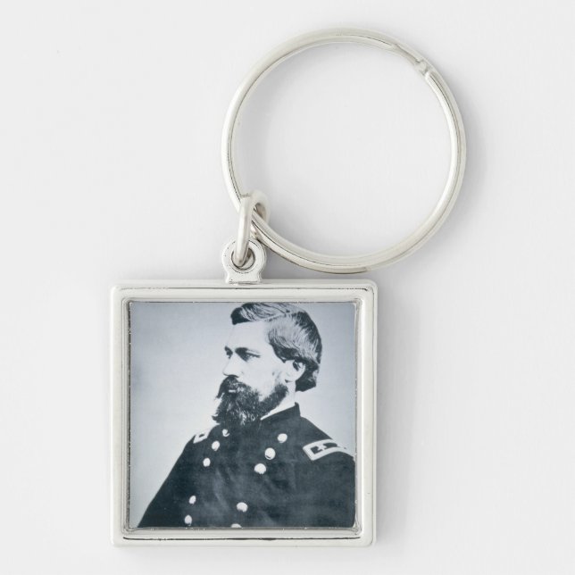 Oliver Otis Howard (b/w photo) Key Ring (Front)
